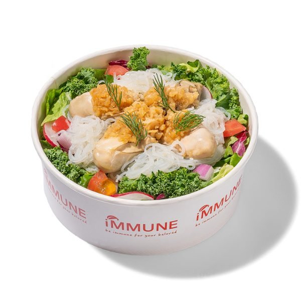 Garlic Oyster Energy Bowl - 大蠔能量碗 | I'MMUNE HK