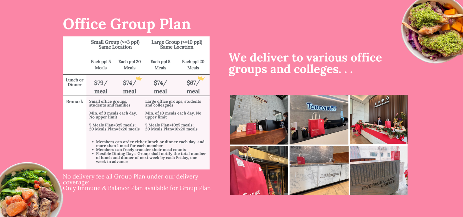 健康餐 營養餐 Healthy Meal Nutrition Meal_group plan